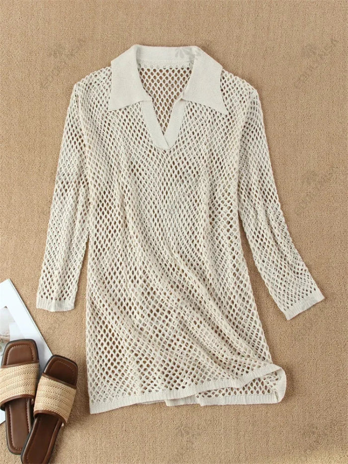 Robe cache-maillot Soléa – Chic et sans effort pour l'été