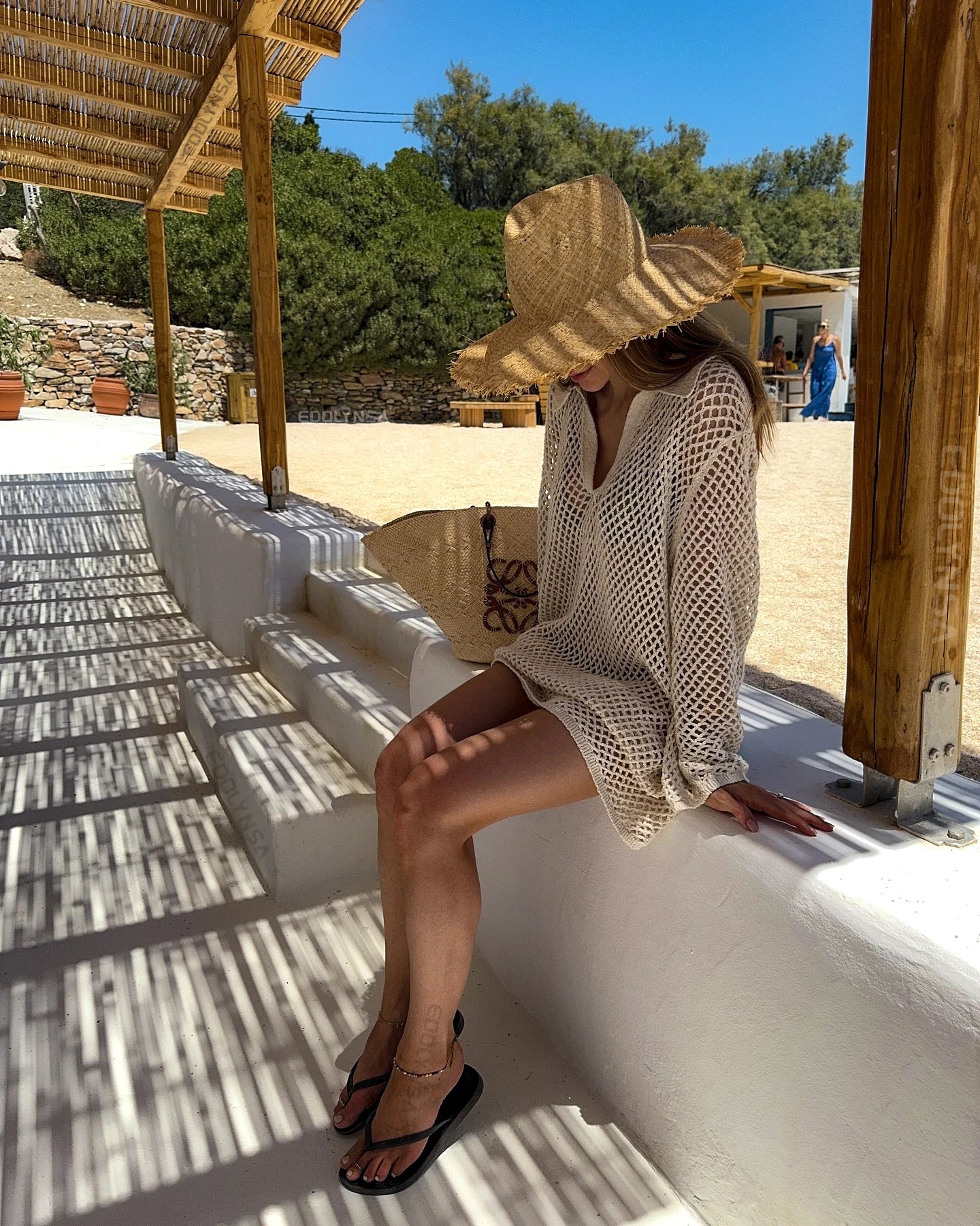 Robe cache-maillot Soléa – Chic et sans effort pour l'été