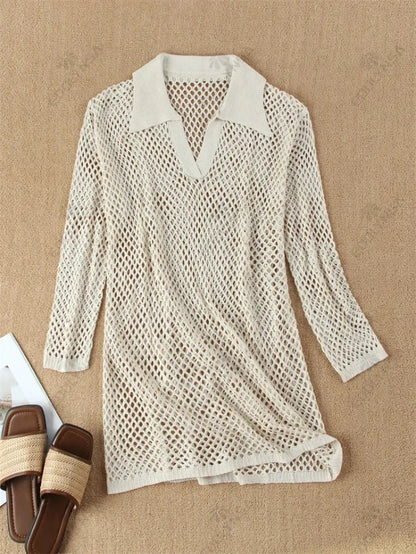 Robe cache-maillot Soléa – Chic et sans effort pour l'été